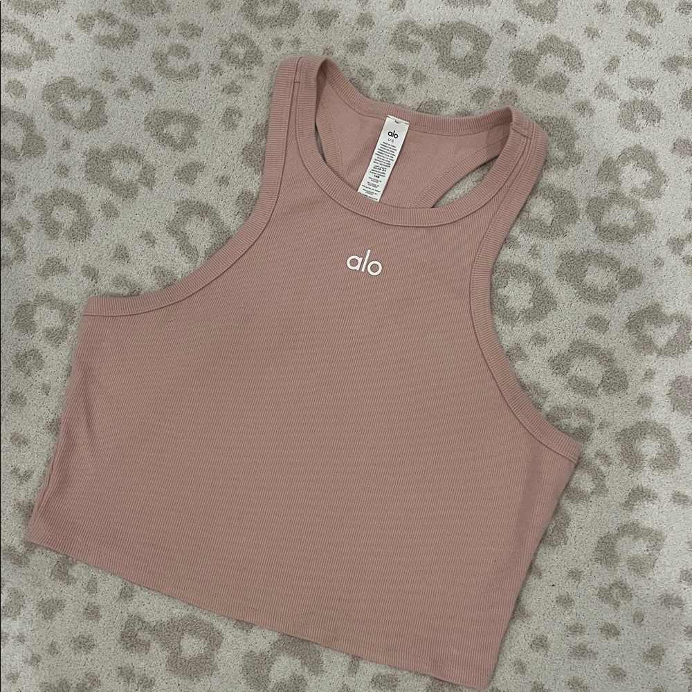 ALO Yoga Women's Mauve Tank Top
